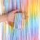 WOPARTY Colorful Foil Fringe Curtain Backdrop4 Pack 33x66 ft Rainbow Foil Tinsel Curtains for Birthday Wedding Party Photo Backdrop