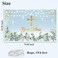 Labakita God Bless Backdrop Banner Baby Baptism First Communion Backdrop First Communion Baptism Christening Party Decorations for Kids