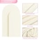 Wokceer Wedding Arch Backdrop Cover 72FT 6FT Spandex Fitted Ivory Arch Covers 2 Set Round Top Chiara Arches Backdrop Cover for Birthday Party Ceremony Banquet Decoration