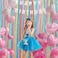 Pufogu 28FT2PCS Rainbow Sequin Backdrop Curtains Panels Photography Backdrop Glitter Curtains Fabric Background for Wedding Party Decor