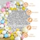 Cherocito 4FT x 6FT Silver Shimmer Wall BackdropShiny Sequins24PCS Sequins Backdrop Decoration Panels Glitter Bling Photo Background Decorations for Birthday Party Wedding Engagement Anniversary Gradu