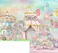 Eainb 6x4FT Circus Photo Studio Booth Background Pink and White Stripes Animals Circus Carnival Kids Happy Birthday Party Decorations Carousel Barn Circus Backdrop for Photography
