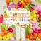 AIBIIN 7x5ft Twotti Frutti Backdrop Summer Fruit Theme Birthday Photography Background Girls 2nd Birthday Party Decorations Banner Photo Studio Props