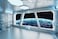 AOFOTO 7x5ft Spaceship Interior Backdrop Space Station Spacecraft Cabin Window View On Earth Background Futuristic Science Fiction Universe Outer Space Exploration Room Decors Photo Shoot Props