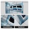 AOFOTO 7x5ft Spaceship Interior Backdrop Space Station Spacecraft Cabin Window View On Earth Background Futuristic Science Fiction Universe Outer Space Exploration Room Decors Photo Shoot Props