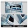AOFOTO 7x5ft Spaceship Interior Backdrop Space Station Spacecraft Cabin Window View On Earth Background Futuristic Science Fiction Universe Outer Space Exploration Room Decors Photo Shoot Props