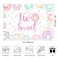 Avezano Donut Two Sweet Birthday Backdrop Second Birthday Party Decorations Background Sprinkles Donut Happy 2nd Bday Party Supplies 7x5ft
