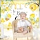 Avezano So Sweet to Bee One Backdrop Bee Birthday Party Decorations Banner First Bee Day Decorations 1st BDay Gold Photography Background 7x5ft