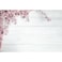 Baocicco 7x5ft Valentines Day Backdrop Countryside Rustic White Wood Plank with Wood Texture Spring Pink Blossom Peach Apricot Cherry Background Children Baby Adults Portraits Backdrop