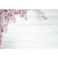 Baocicco 7x5ft Valentines Day Backdrop Countryside Rustic White Wood Plank with Wood Texture Spring Pink Blossom Peach Apricot Cherry Background Children Baby Adults Portraits Backdrop