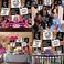 Bellimas Red Brick Wall 90s Background Back to 90s Theme Music Party Backdrop Hip Hop Black White Graffiti Photoshoot Studio Banner Decorations