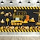 Letromp Construction 3rd Birthday Party Supplies Backdrop Banner Dump Truck Excavator Crane Digger Zone Background Photo Booth Props for Boys Construction Three Years Old Birthday Party Decorations Fa