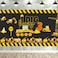 Letromp Construction 3rd Birthday Party Supplies Backdrop Banner Dump Truck Excavator Crane Digger Zone Background Photo Booth Props for Boys Construction Three Years Old Birthday Party Decorations Fa