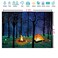 CYLYH 7X5FT Forest Scene Camping Camp Decorations Backdrop Supplies Camping Photography Background Party Decoration for Camping Theme Party Birthday Party Baby Shower Background D440