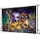 CYLYH 7X5ft Venetian Mardi Gras Backdrop Masquerade Themed Party Photography Background Masquerade Birthday Decoration Venice Carnival Banner Backdrop D513