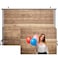 CYLYH 7x5ft Wooden Backdrop Baby Shower Backdrops Boho Party Decorations Backdrops Props for Studio for Photographers Retro Wood Wall Background D178