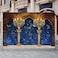 EMTOBT 7x5ft Medieval Palace Pillar Backdrop Constellation Starry Sky Backdrop for Kids Birthday Party Wedding Wall Decor Photography Photo Booth Props Decor Banner Supplies