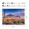 EOALOR EOA 7W x5H FT Arizona Desert Mountain Photography Backdrop Snowing Hiking Cactus Saguaro Dusk Sunset Superstition Mountains Arizona Nature Scenery Background Photo Booth Studio Props