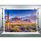 EOALOR EOA 7W x5H FT Arizona Desert Mountain Photography Backdrop Snowing Hiking Cactus Saguaro Dusk Sunset Superstition Mountains Arizona Nature Scenery Background Photo Booth Studio Props