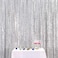 Eternal Beauty Silver Sequin Backdrop 5x7 Ft Glitter Background Curtains for Shimmer Photography Party Wedding Birthday Back Drop Decor