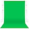 GFCC Green Screen Backdrop Background 7x10FT Photography Backdrop Photo Background Screen for Video Recording Greenscreen Picture Photoshoot