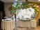 BUTEN Greenery God Bless Backdrop First Holy Communion Baptism Backdrop 7x5ft Green and Gold Eucalyptus Green Leaves Baby Shower Party Decor Background 7X5FT210x150cm