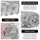 Hahuho Silver Sequin Backdrop Curtain 2PCS 2FTx8FT Glitter Backdrop Curtain for Parties Christmas Wedding Party Decoration2 Panels 2FT x 8FT Silver