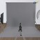 ISSUNTEX 5X65 ft Gray Background BackdropPhoto StudioCollapsible High Density Screen for Video Photography and Television