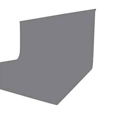 ISSUNTEX 5X65 ft Gray Background BackdropPhoto StudioCollapsible High Density Screen for Video Photography and Television