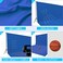 ISSUNTEX 5X7 ft Background Muslin Backdrop Photo Studio Collapsible High Density Screen for Video Photography and TelevisionBlue