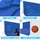 ISSUNTEX 6X9 ft Background Muslin Backdrop Photo Studio Collapsible High Density Screen for Video Photography and TelevisionBlue