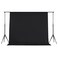 Joccun 5X7FT Black Backdrop Background for PhotographyPolyester Backdrop Curtain Background Screen for PhotographyPhotoshootVideo RecordingStudio5X7ftBlack