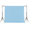 Joccun 7X10 FT Light Blue Backdrop Background for PhotographyPolyester Backdrop Curtain Background Screen for PhotographyPhotoshootVideo RecordingStudio7X10ftLight Blue