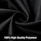 Joccun 7X10FT Black Backdrop Background for PhotographyPolyester Backdrop Curtain Background Screen for PhotographyPhotoshootVideo RecordingStudio7X10ftBlack