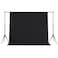 Joccun 7X10FT Black Backdrop Background for PhotographyPolyester Backdrop Curtain Background Screen for PhotographyPhotoshootVideo RecordingStudio7X10ftBlack