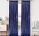 JYFLZQ Navy Blue Sequin Backdrop Curtains 2ft x 8ft 2 Panel Glitter Photo Booth Backdrops Sparkly Photography Background Drapes for Parties Wedding Bridal Showers