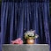 JYFLZQ Navy Blue Sequin Backdrop Curtains 2ft x 8ft 2 Panel Glitter Photo Booth Backdrops Sparkly Photography Background Drapes for Parties Wedding Bridal Showers