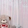 JYFLZQ White Iridescent Sequin Backdrop Curtains 4ft x 65ft 1 Panel Glitter Photo Booth Backdrops Sparkly Photography Background Drapes for Parties Wedding Bridal Showers
