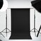 Kate Seamless Paper Backdrop Black Seamless Backdrop Paper Rolls 53x328 Jet