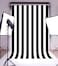 Laeacco Customizable 5x7ft Vinyl Photography Background Backdrop Dark Blue Blurry Black and White Stripes theme Backdrop Photo Studio Props 15wx22hm