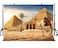 LYLYCTY 7x5ft Pyramid Backdrop Ancient Civilization Country Egypt Pyramid Camel Photography Backdrop Photo Photography Background Props Studio Indoor Decorations LY102