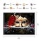 PHMOJEN Masquerade Backdrop Black Gold Mask with Red Rose Glitter Background for Masquerade Party Decorations Carnival Mardi Gras Prom Photo Booth Backdrop 7x5ft
