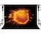 MEETSIOY Passion Basketball Backdrop for Party Photography Intense Game Flame Background for Fans Photo Booth Studio Props 7x5ft PMT346