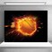 MEETSIOY Passion Basketball Backdrop for Party Photography Intense Game Flame Background for Fans Photo Booth Studio Props 7x5ft PMT346