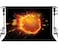 MEETSIOY Passion Basketball Backdrop for Party Photography Intense Game Flame Background for Fans Photo Booth Studio Props 7x5ft PMT346