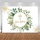 Mocsicka God Bless Baptism Backdrop 7x5ft First Communion Banner Backdrop Boys Girls Green Eucalyptus Leaves Mi Bautizo Background First Holy Communion Party Decorations Photo Banner Booth