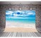 MTMETY 10x7ft Vinyl Tropical Beach Photo Backdrops Blue Sea and Sky Background Customized Photo Background Studio Props GEME744