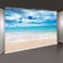 MTMETY 10x7ft Vinyl Tropical Beach Photo Backdrops Blue Sea and Sky Background Customized Photo Background Studio Props GEME744