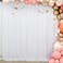 ShinyBeauty Photobooth Background Best Choice7FTx7FTWhiteSequin Photography Backdrop Curtains for Wedding