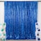 ShinyBeauty Royal Blue Sequin Curtain Backdrop 2 Panels 4FTx8FT Photo Curtain Backdrop Curtain Panels 96 Inches Long 190522E
